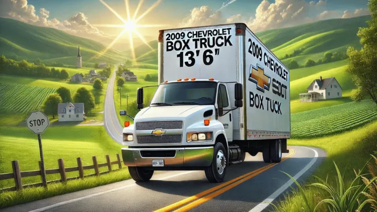 2009 Chevrolet C6500 Box Truck 13’6